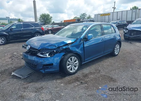 2015 Volkswagen Golf Tdi S 4-Door z USA, uszkodzony, nr VIN 3VW2A7AU0FM037018